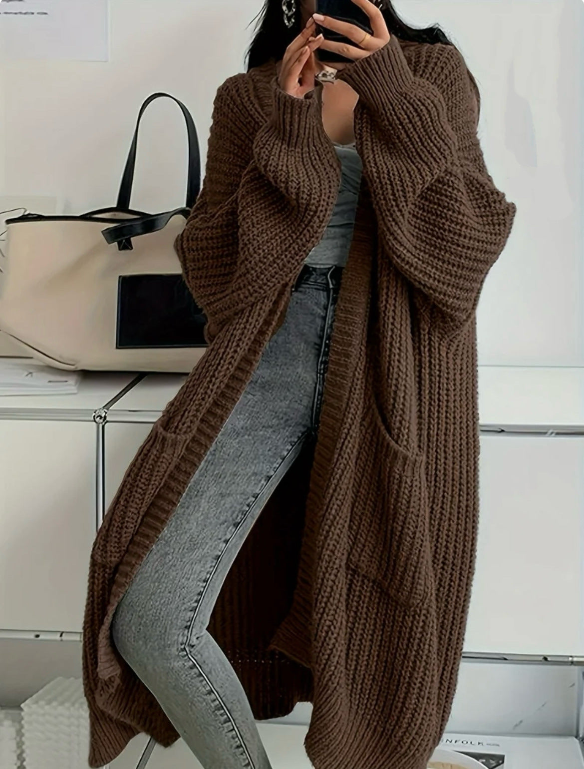 LUXOVIBE™ Idle Style Loose Thick Knitted Coat For Women