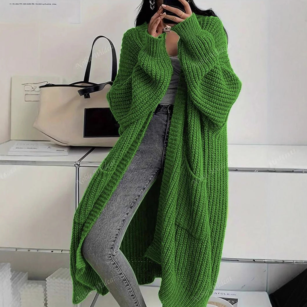 LUXOVIBE™ Idle Style Loose Thick Knitted Coat For Women