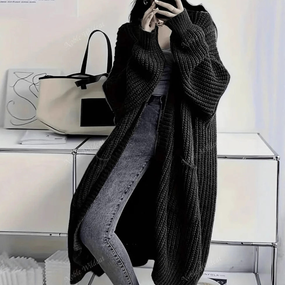 LUXOVIBE™ Idle Style Loose Thick Knitted Coat For Women