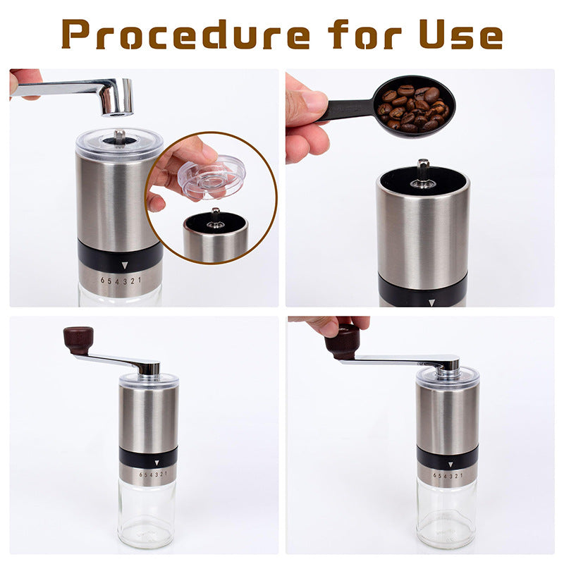 Hand Brewed Coffee Suit Coffee Gift Box Outdoor Portable Coffee Pot Suit Travel Coffee Machine Grinder Gift