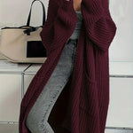 LUXOVIBE™ Idle Style Loose Thick Knitted Coat For Women